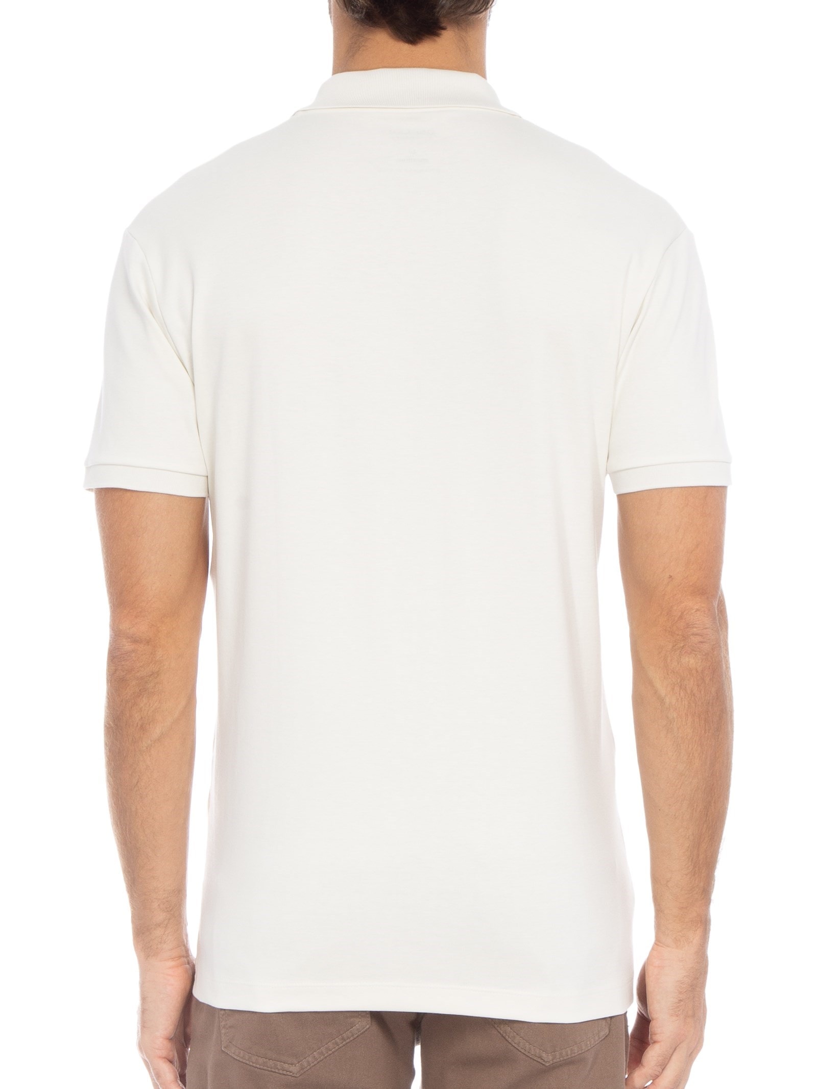 Polo Masculina Supersoft Off White  Osklen