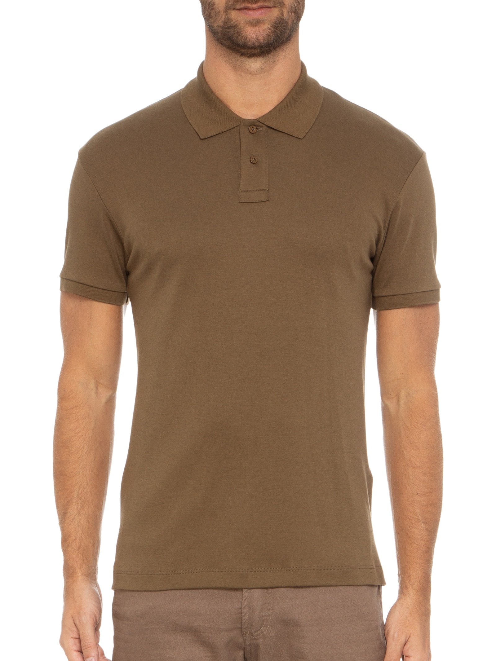 Polo Masculina Supersoft Off White  Osklen