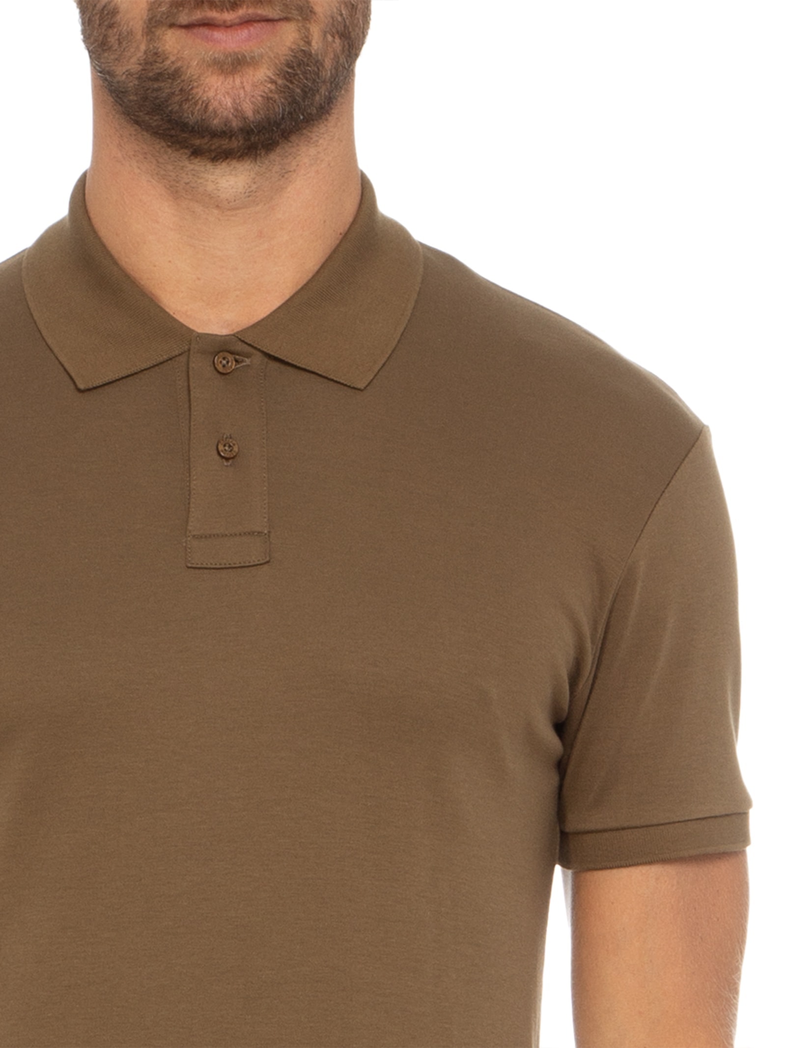 Polo Masculina Supersoft Off White  Osklen