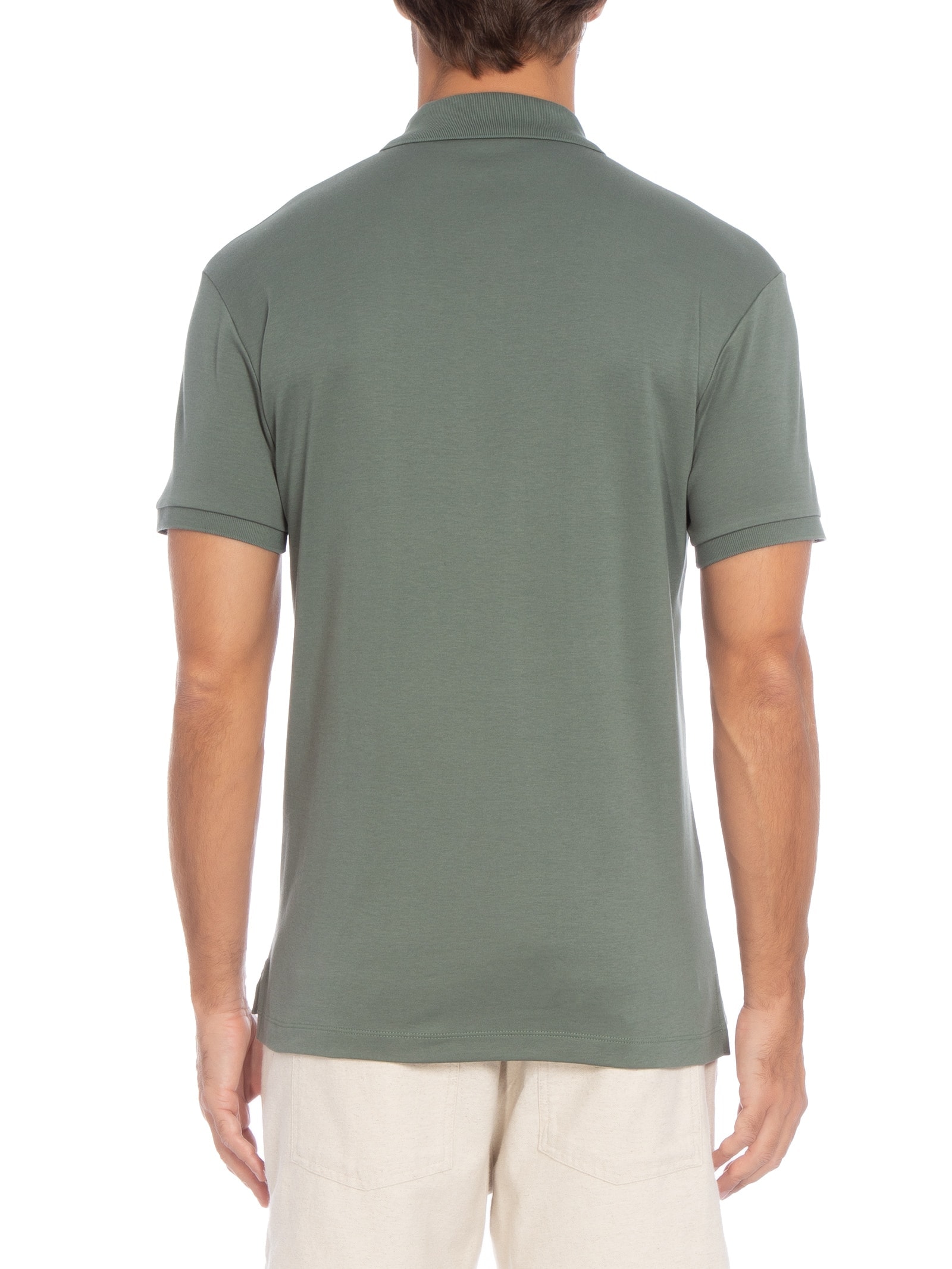 Polo Masculina Supersoft Off White  Osklen