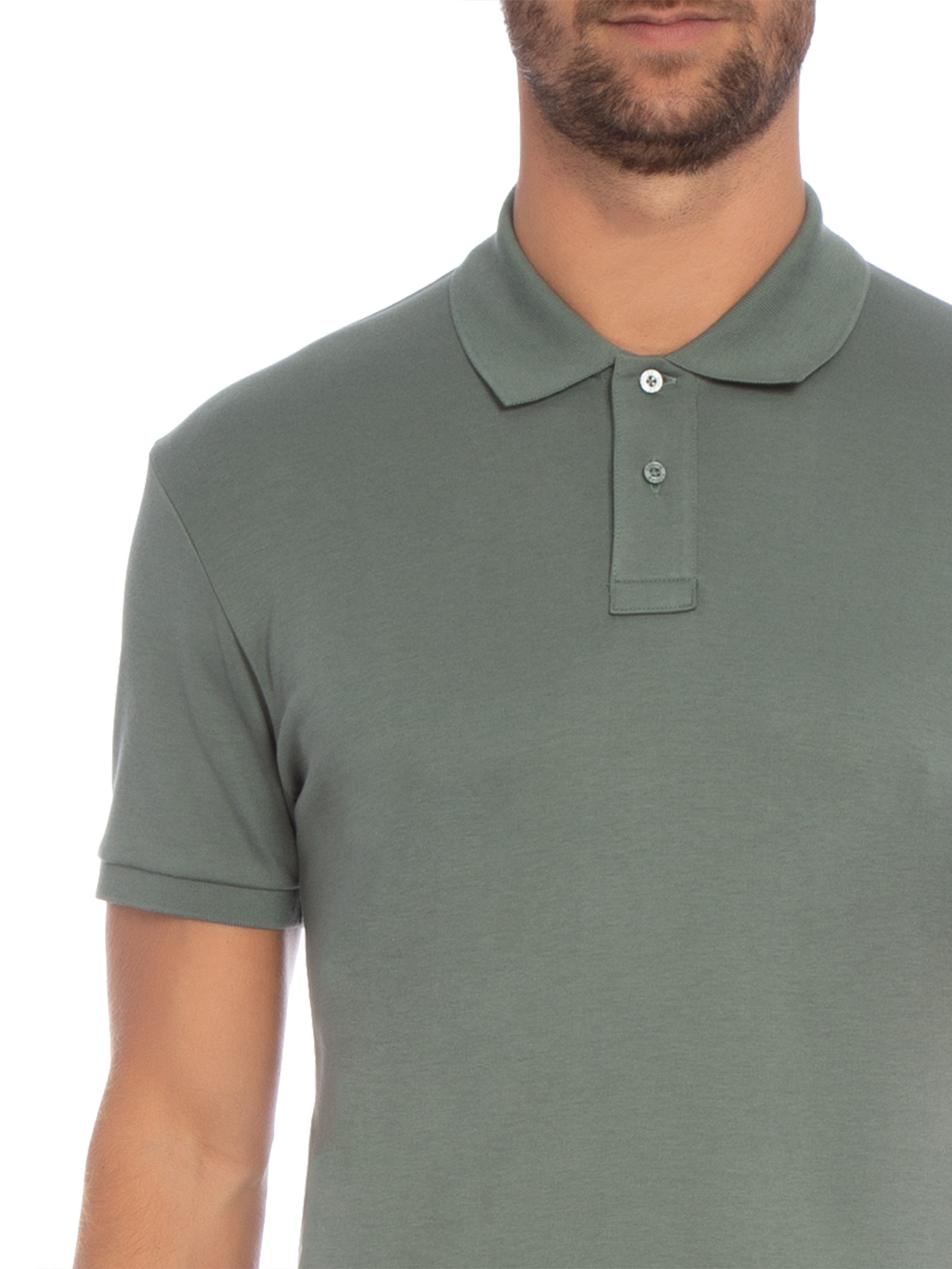 Polo Masculina Supersoft Off White  Osklen