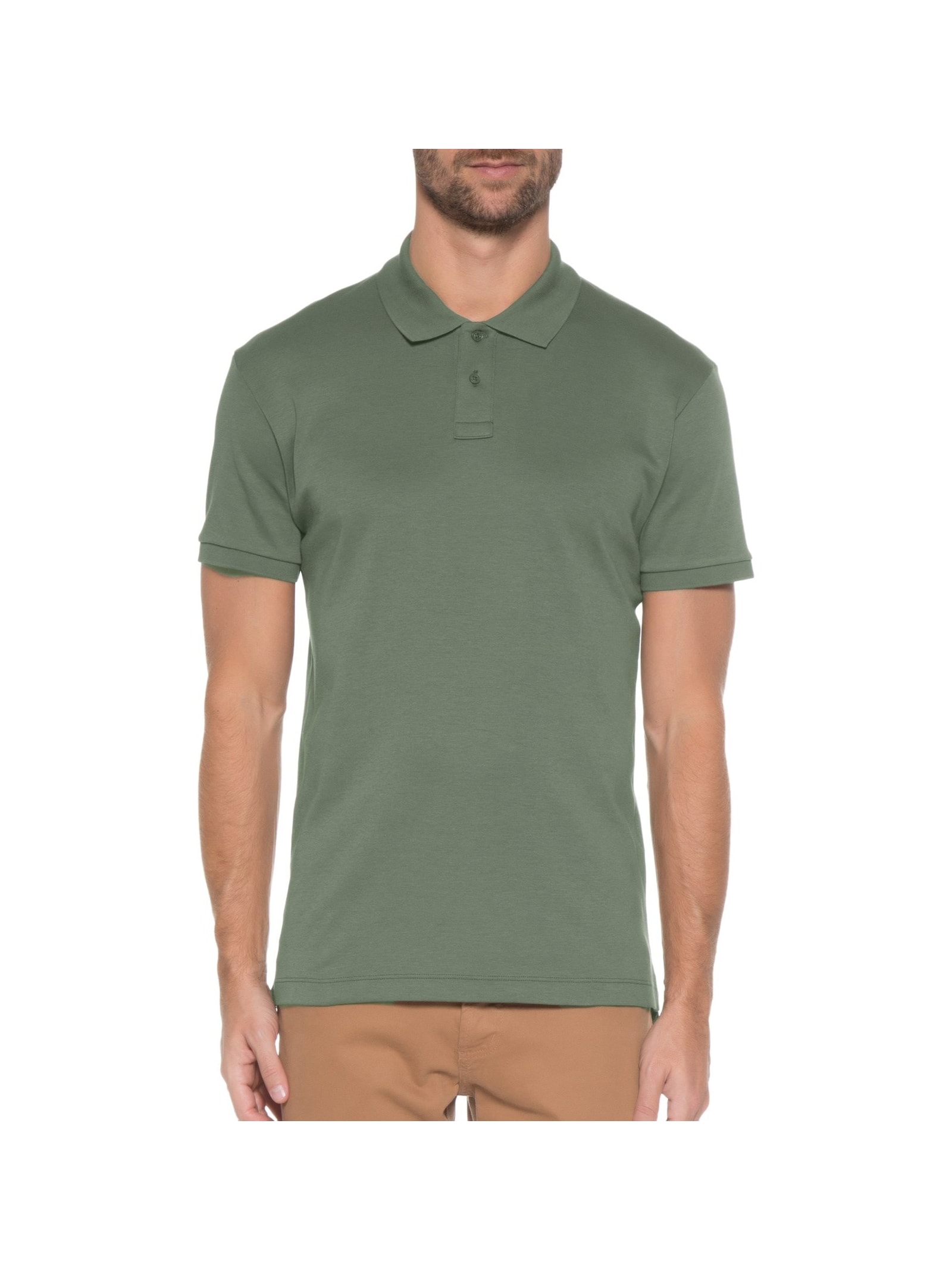 Polo Masculina Supersoft Off White  Osklen