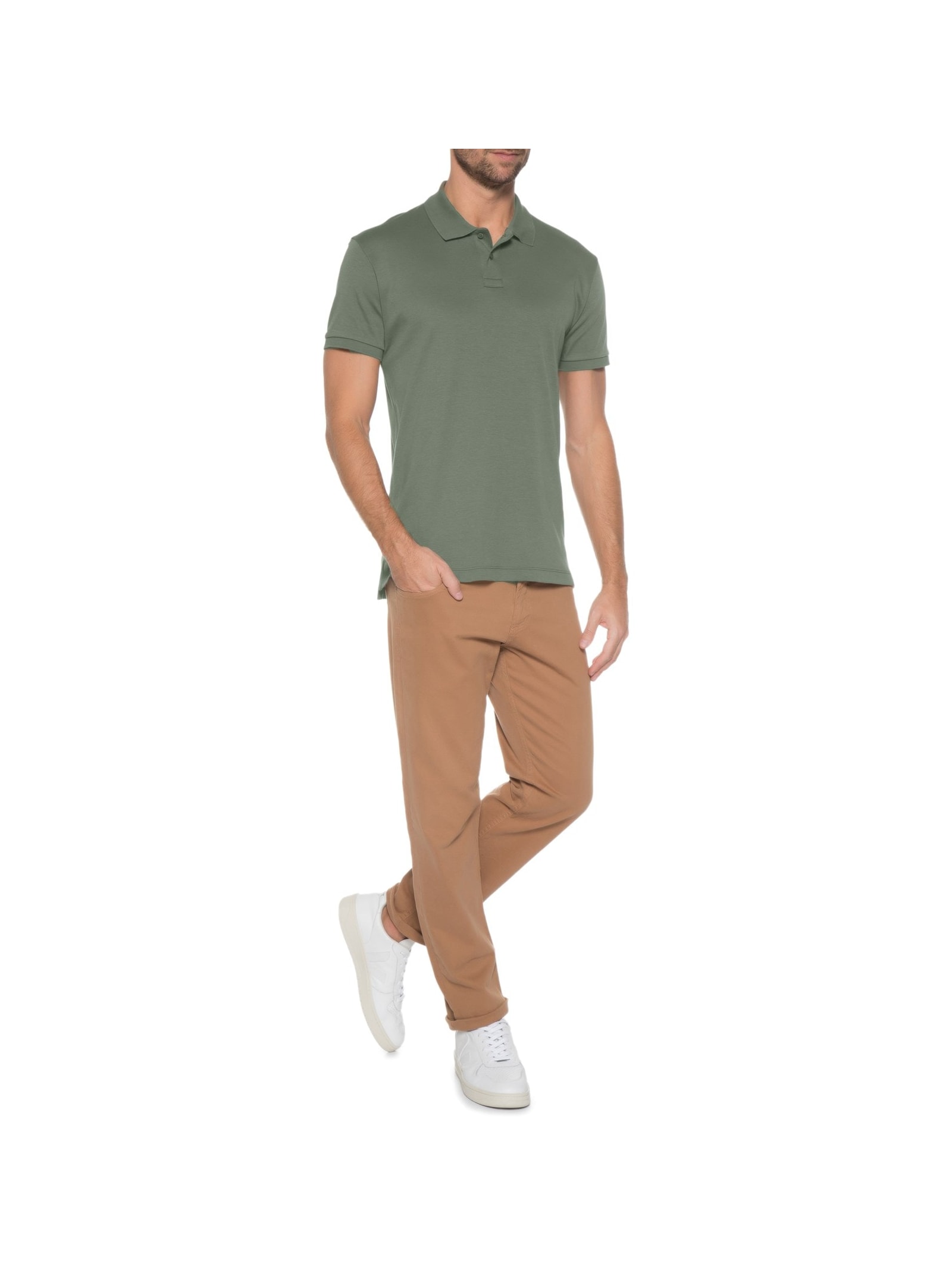 Polo Masculina Supersoft Verde Osklen