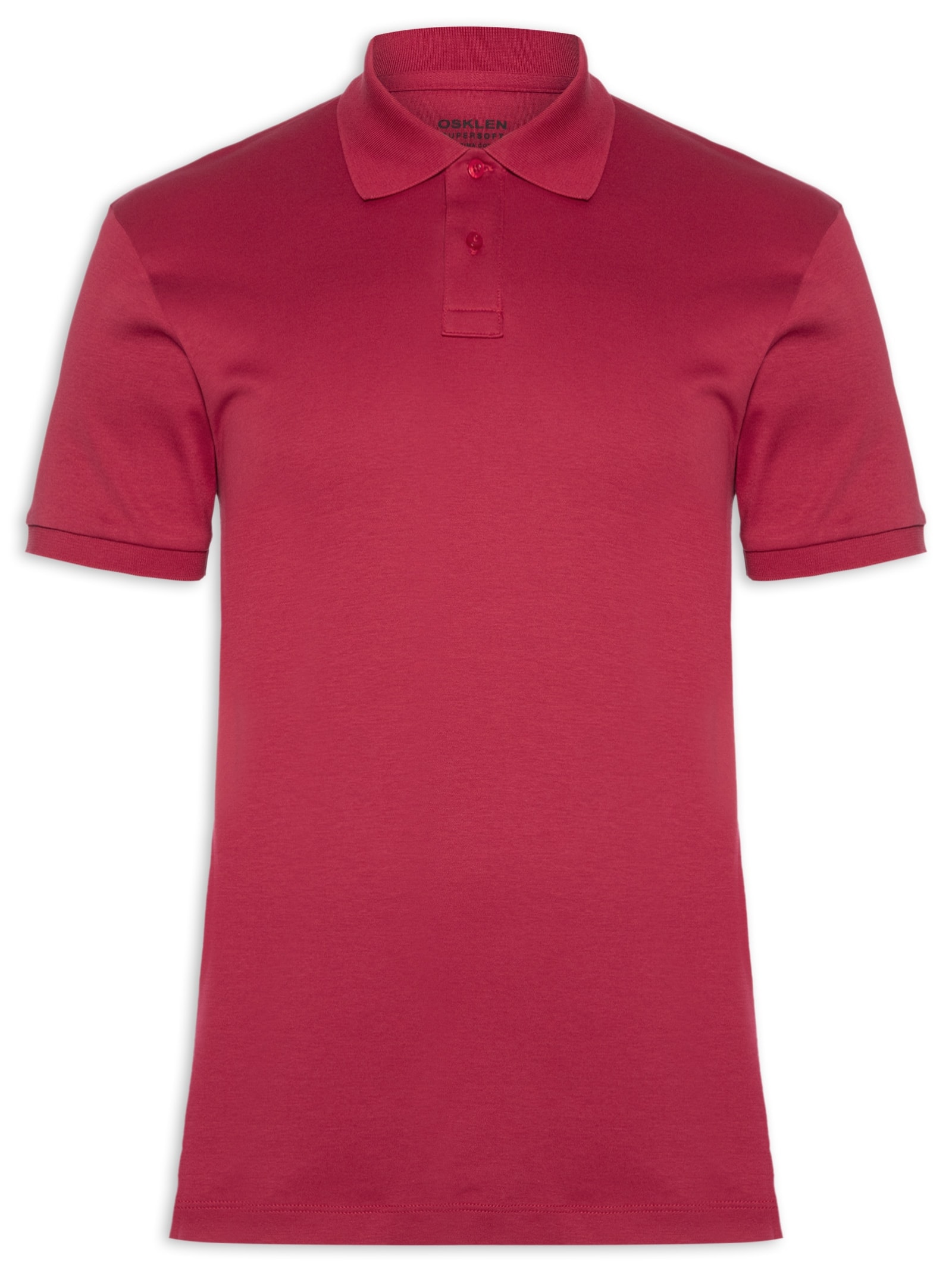 Polo Masculina Supersoft Vermelho Osklen