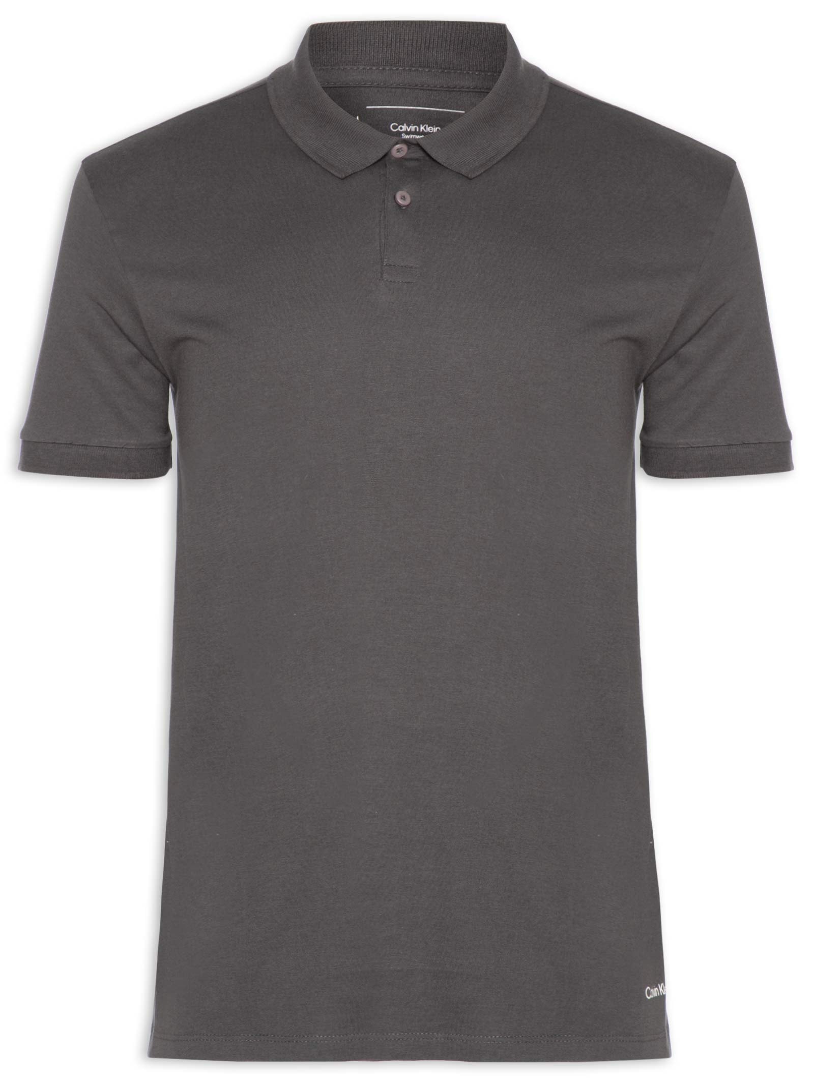Polo Masculina Swimwear – Cinza Calvin Klein Jeans