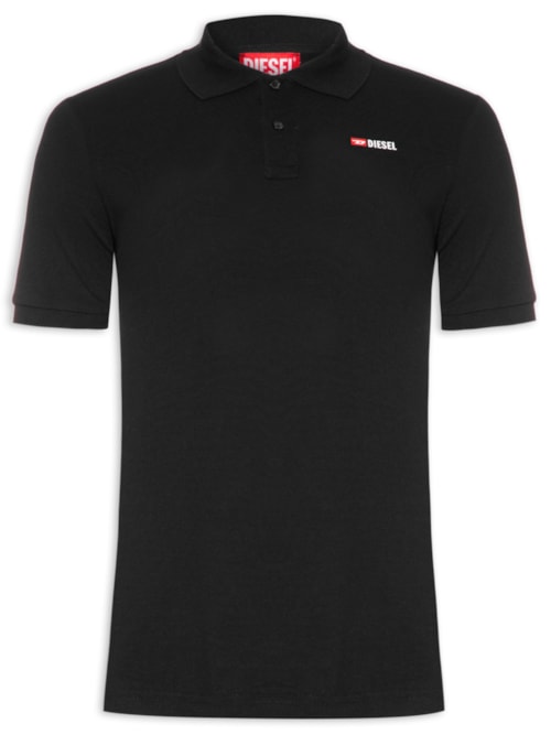 Polo Masculina T-smith-div - Preto