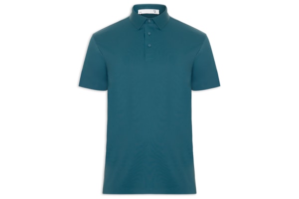 Polo Masculina Tech Corte A Laser - Azul