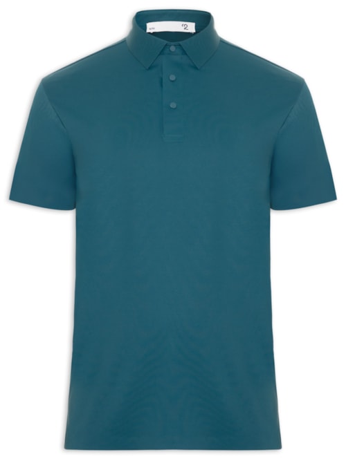 Polo Masculina Tech Corte A Laser – Azul