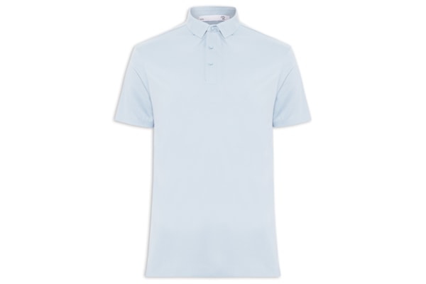 Polo Masculina Tech Corte A Laser - Azul