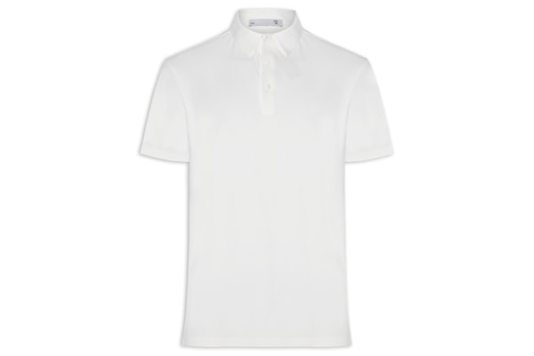 Polo Masculina Tech Corte A Laser - Branco