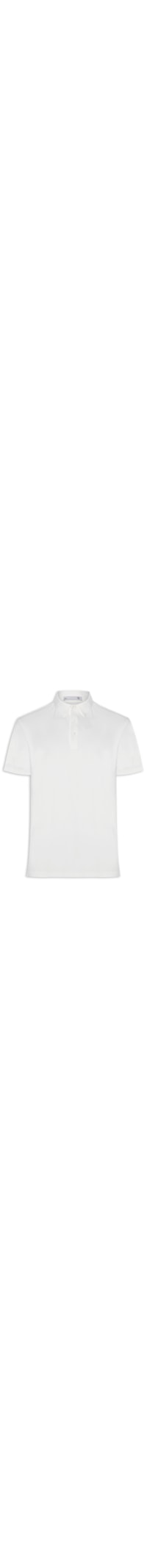Polo Masculina Tech Corte A Laser - Branco
