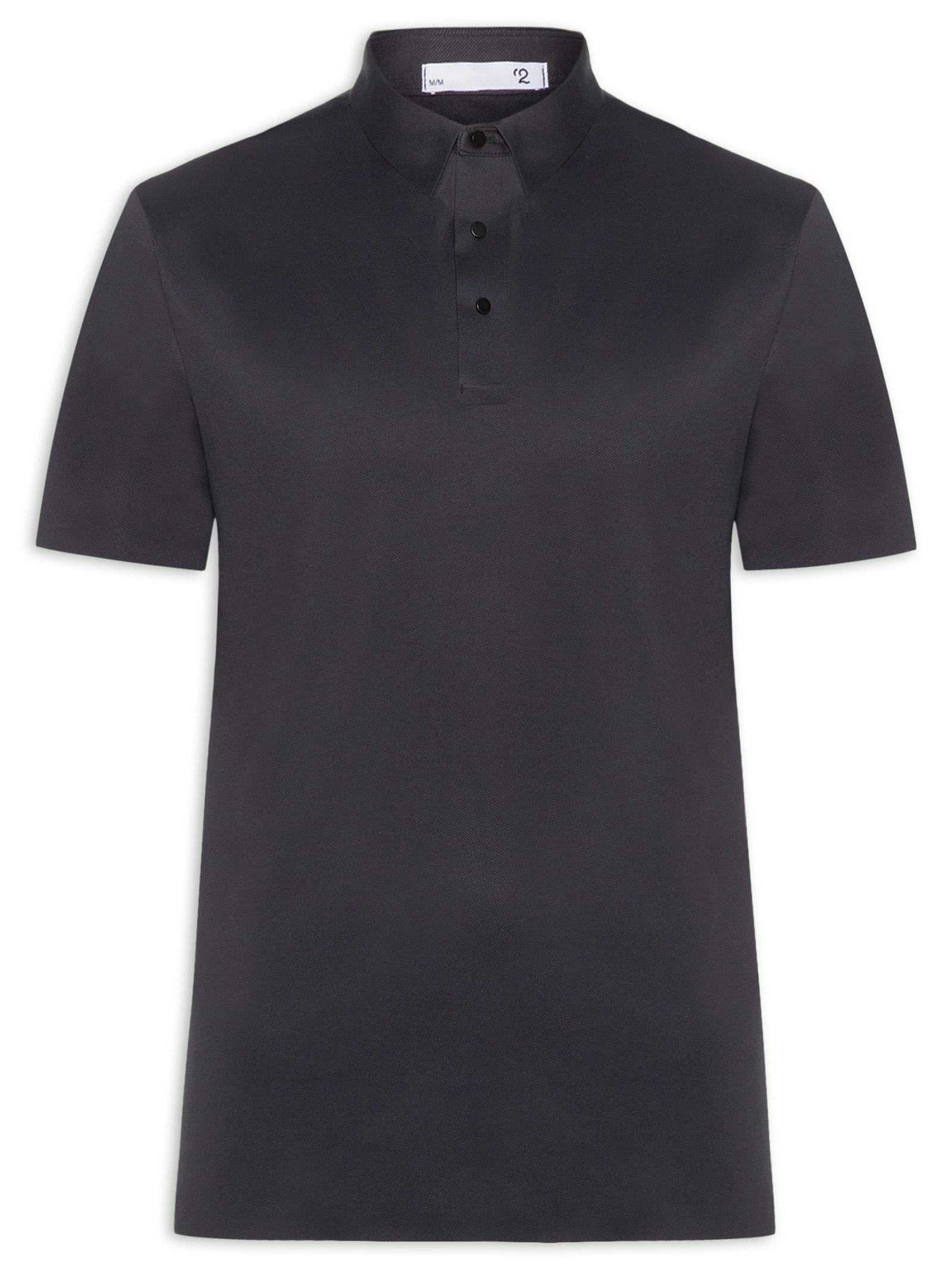 Polo Masculina Tech Corte A Laser Preto '2 Essential