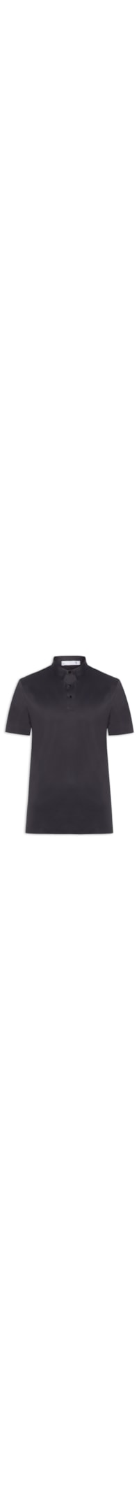 Polo Masculina Tech Corte A Laser - Preto