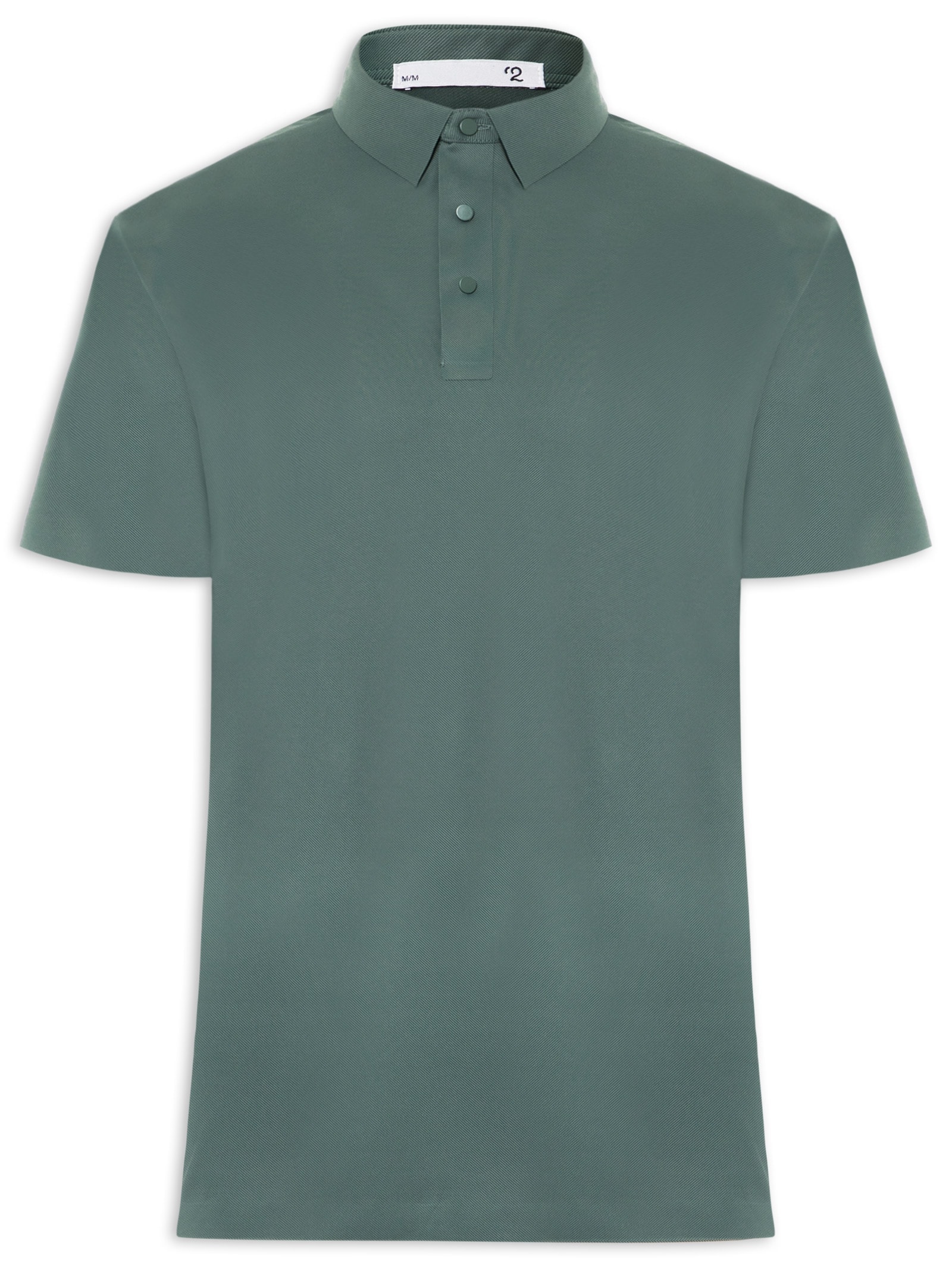 Polo Masculina Tech Corte A Laser Verde '2 Essential