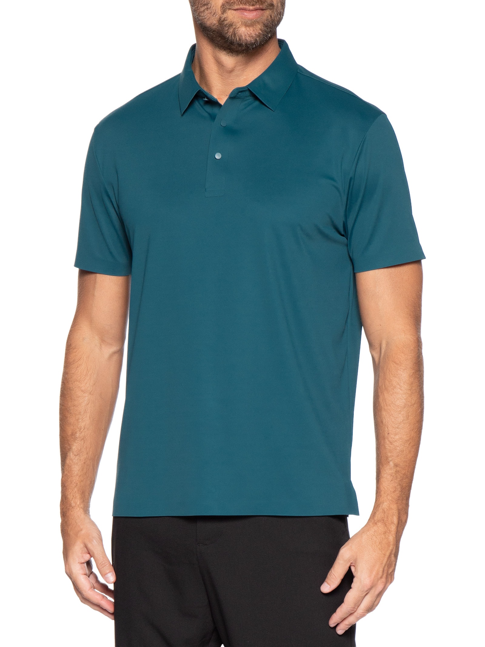 Polo Masculina Tehc Corte A Laser Azul '2 Essential