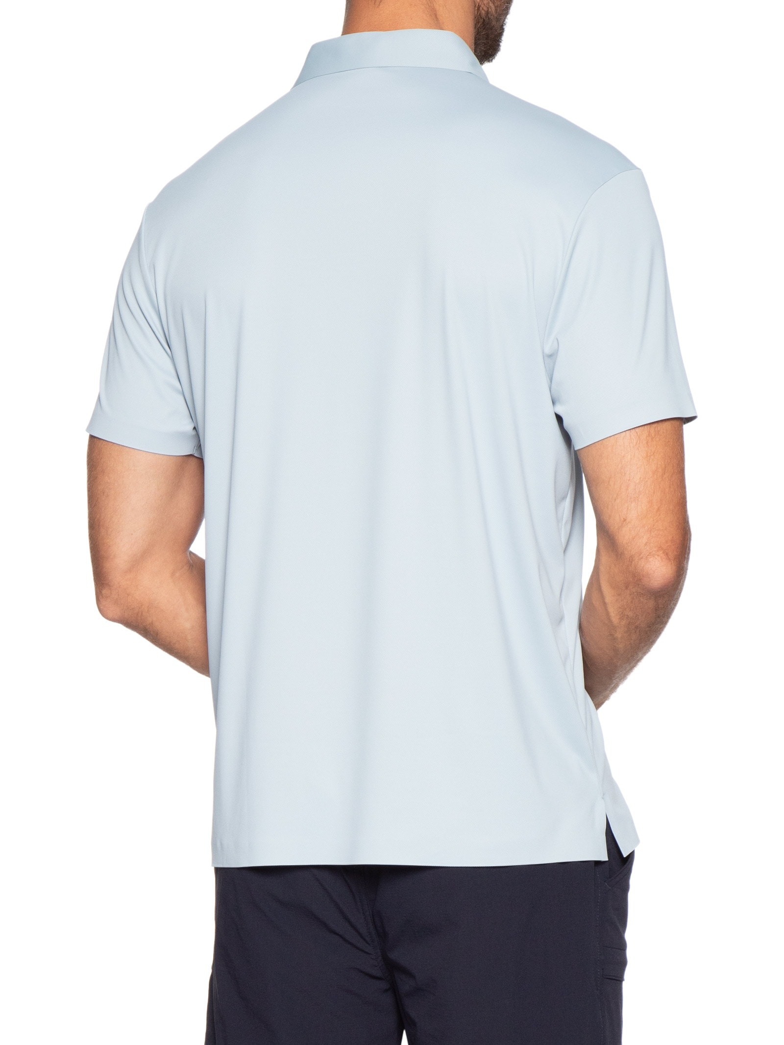 Polo Masculina Tehc Corte A Laser Azul '2 Essential