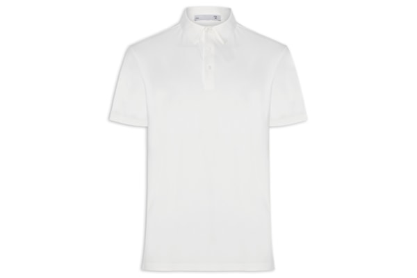 Polo Masculina Tehc Corte A Laser - Branco