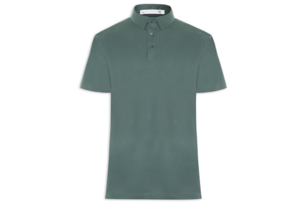 Polo Masculina Tehc Corte A Laser - Verde