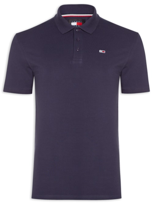 Polo Masculina Tjm Original Fine Pique Ss – Azul