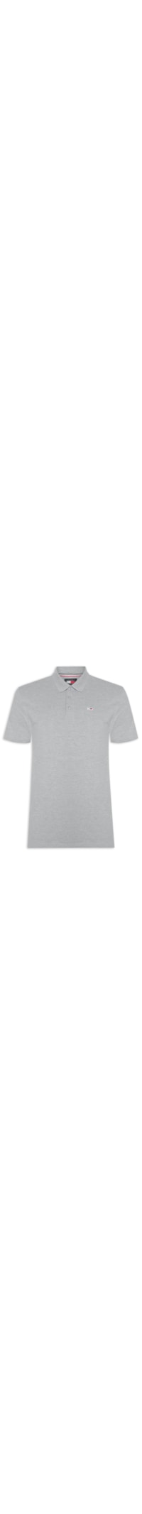 Polo Masculina Tjm Original Fine Pique Ss - Cinza