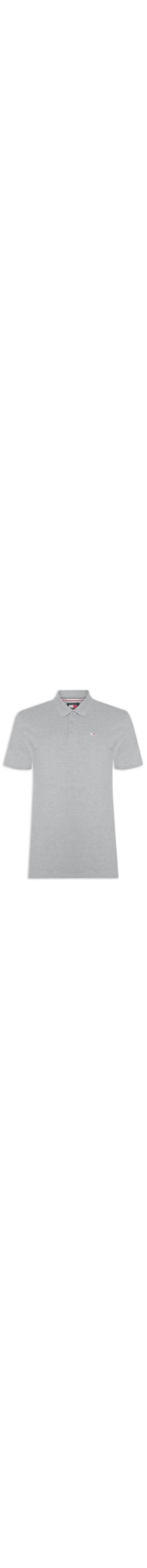 Polo Masculina Tjm Original Fine Pique Ss - Cinza