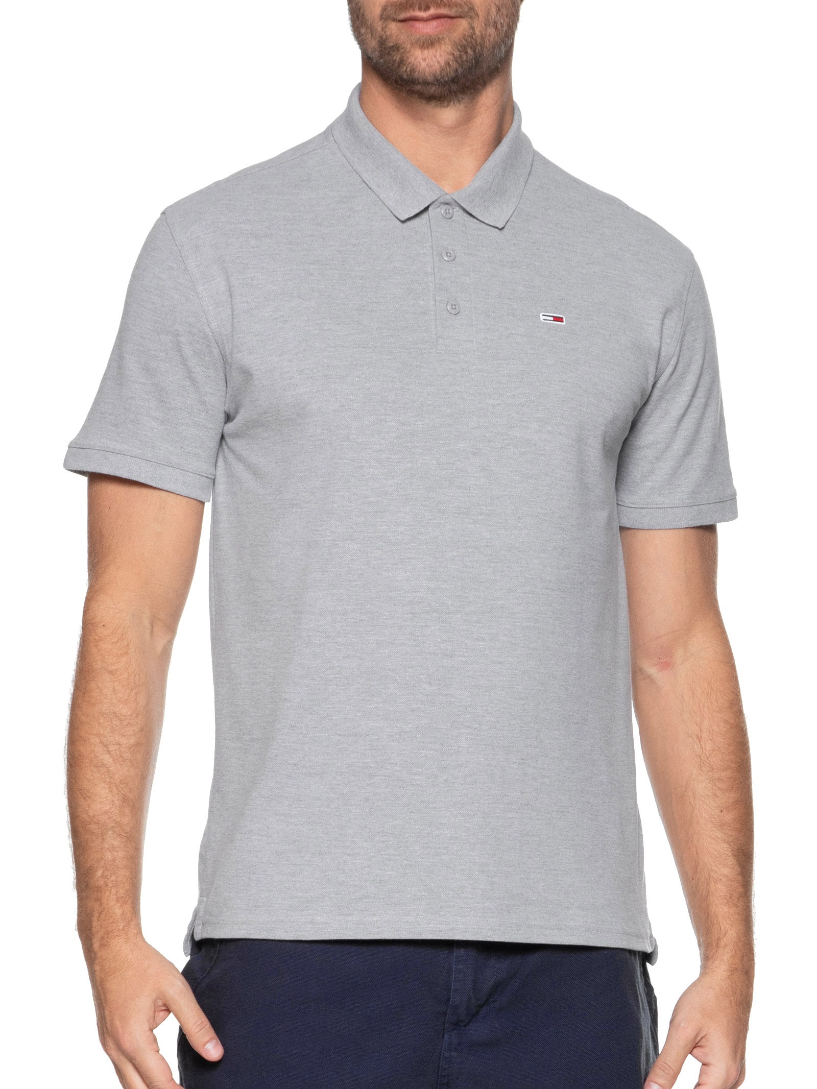 ultimus Offset Button Polo Shirt グレー 半袖 Camiseta Unissex - Dennis Beumont