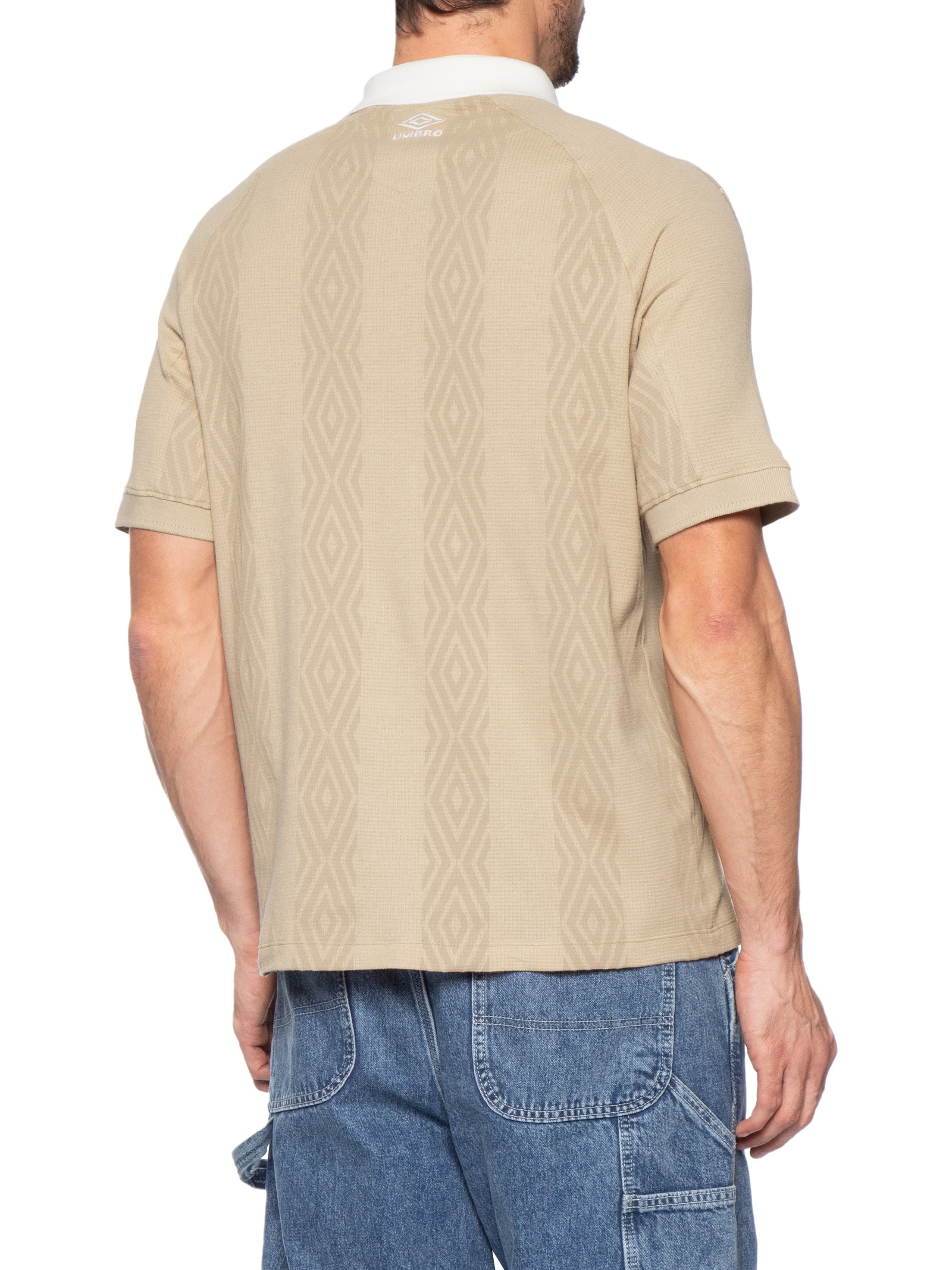 Polo Masculina TNP Jersey II Bege Umbro