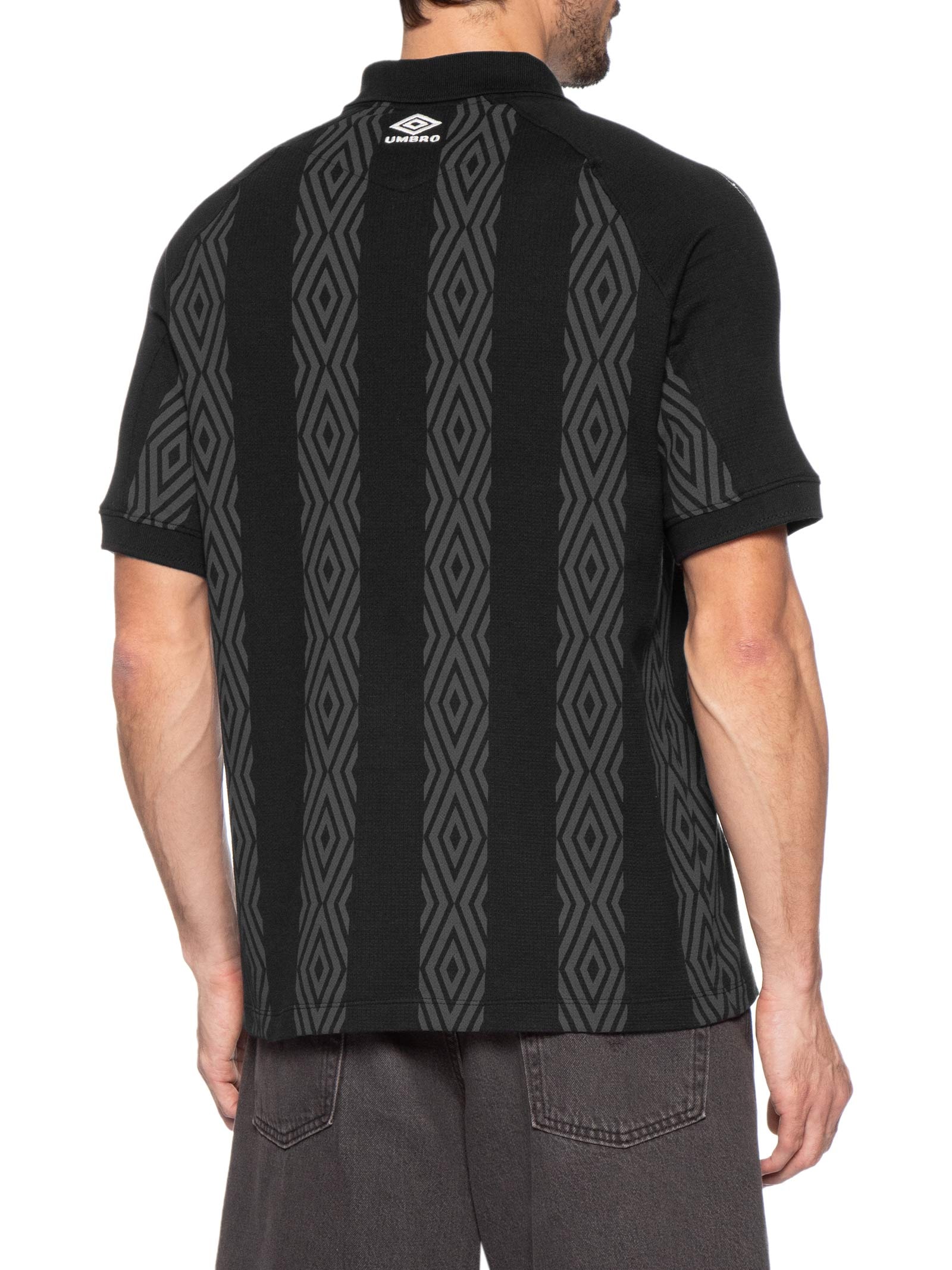 Polo Masculina TNP Jersey II Preto Umbro