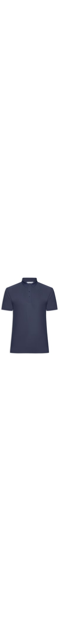 Polo Masculina Toque Gelado Sem Costura - Azul