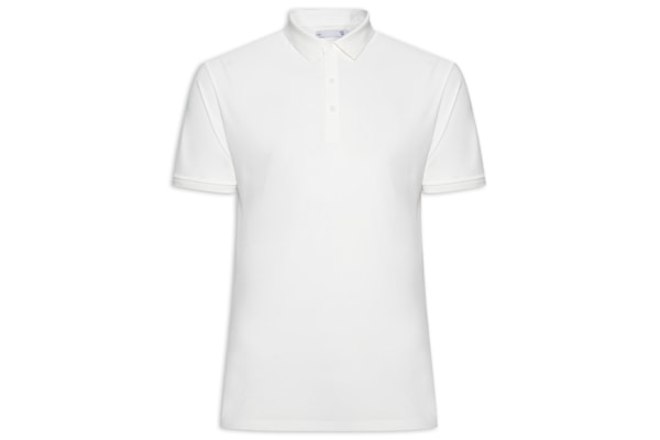 Polo Masculina Toque Gelado Sem Costura - Branco