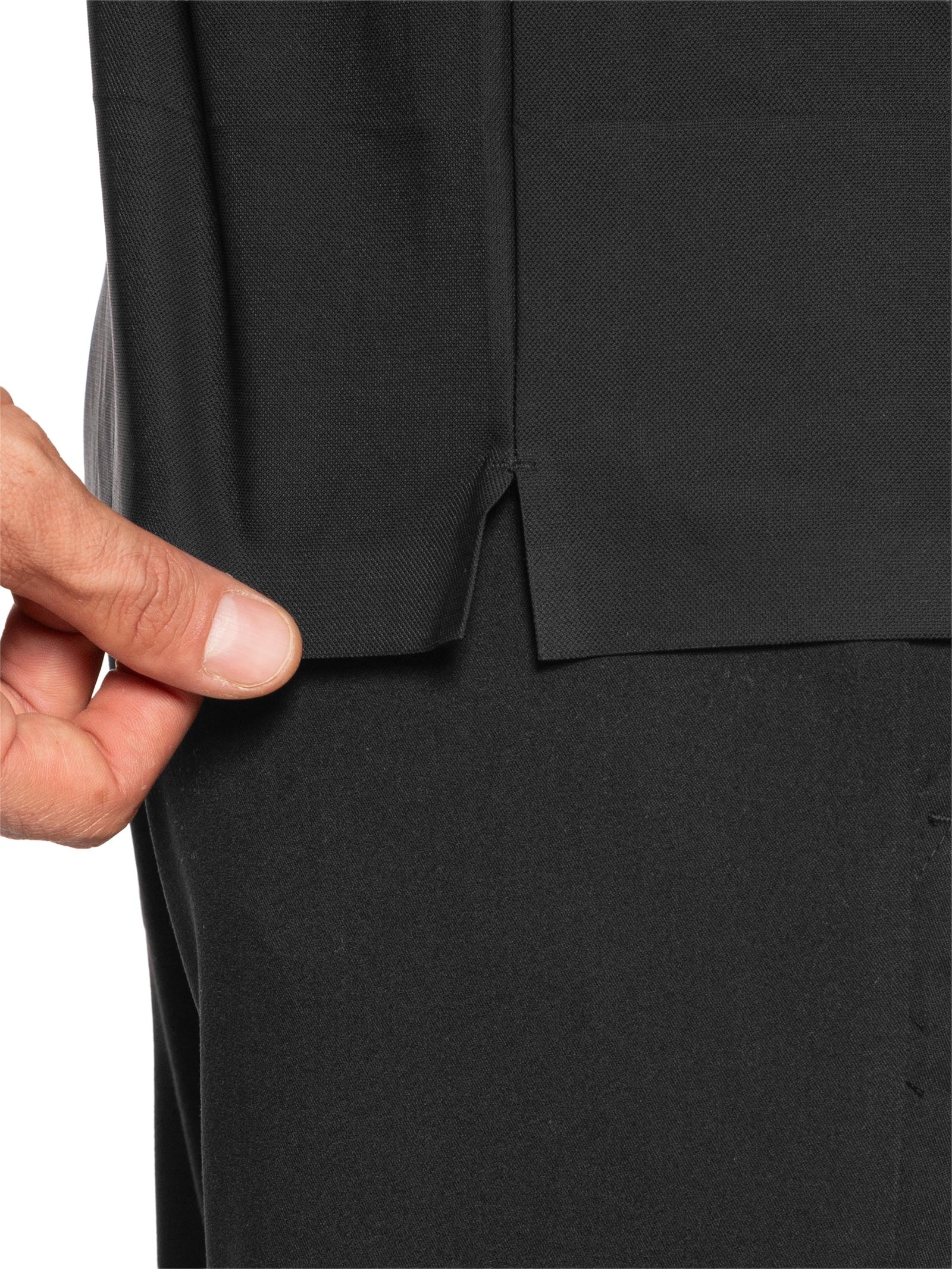 Polo Masculina Toque Gelado Sem Costura Preto '2 Essential