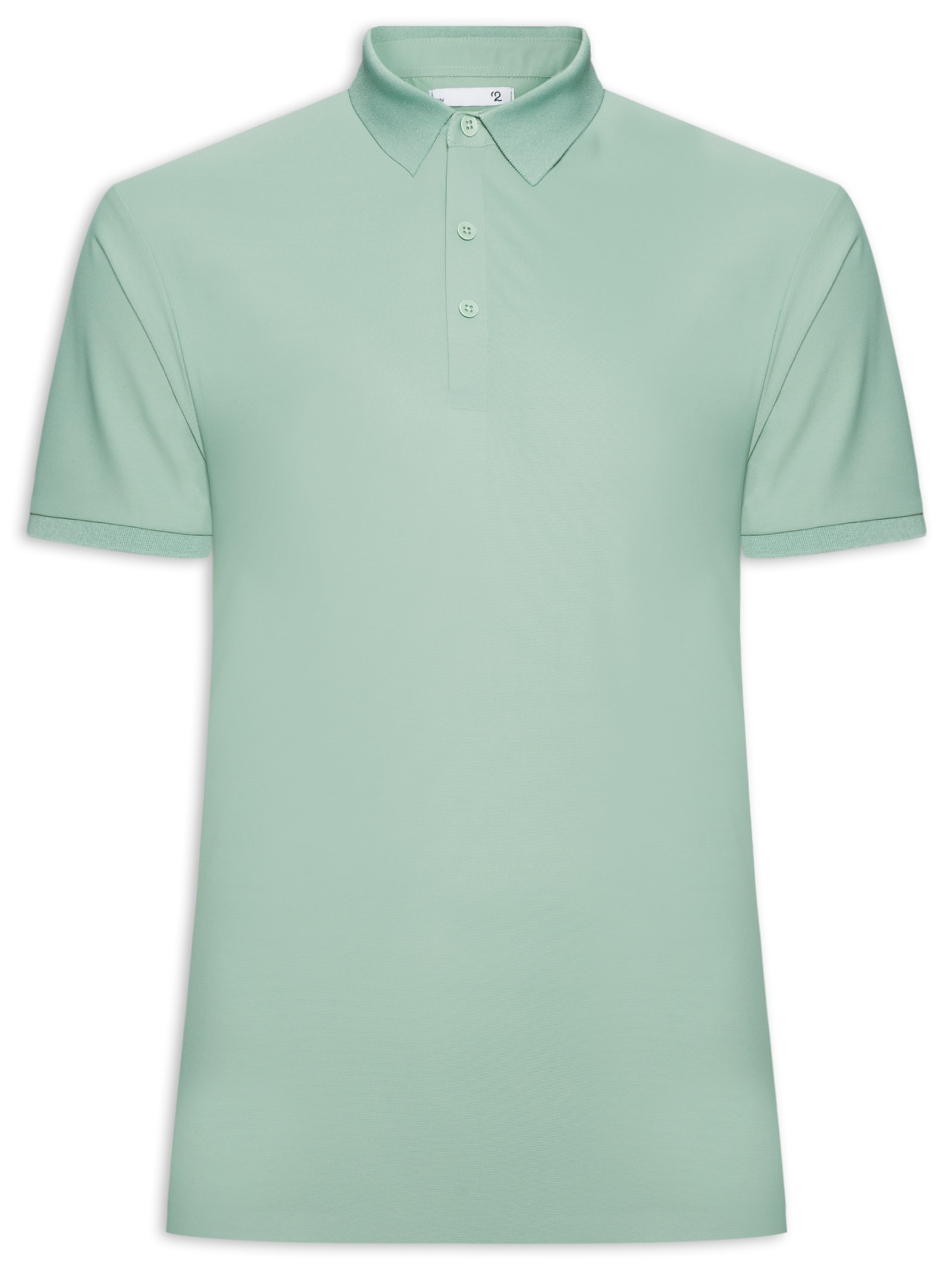 Polo Masculina Toque Gelado Sem Costura Verde '2 Essential