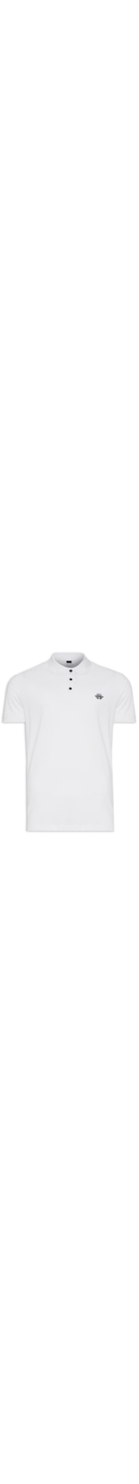 Polo Masculina Transfer - Branco