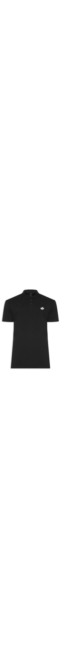 Polo Masculina Transfer - Preto