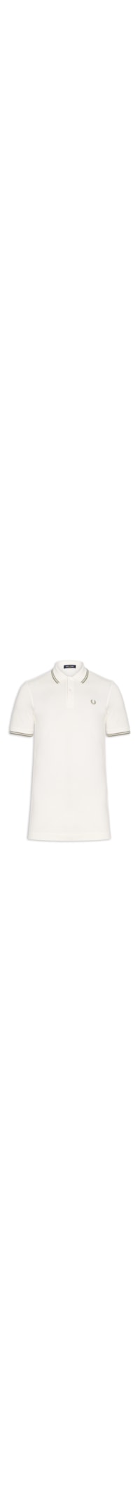 Polo Masculina Twin Tipped - Branco