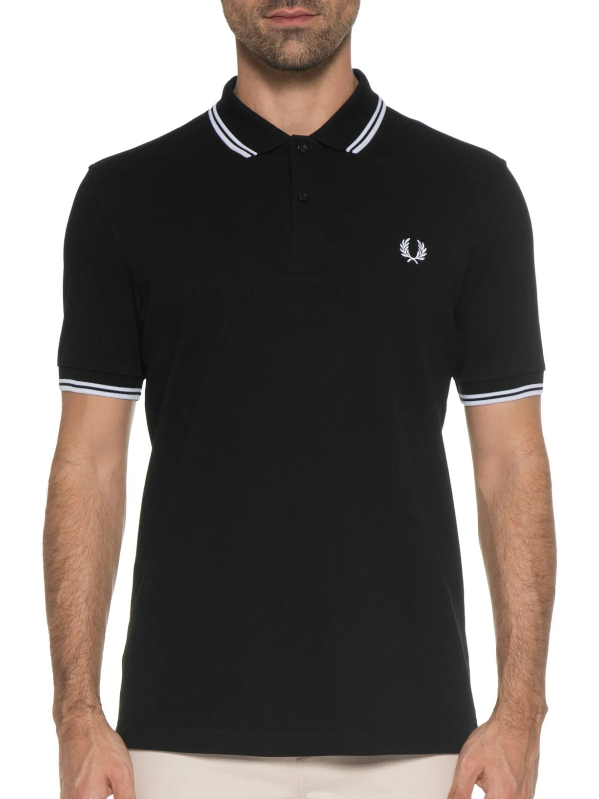 【FRED PERRY】Ls Twin Tipped Polo Shirt Fred Perry LS Twin Tipped Polo Shirt Men | Plutosport
