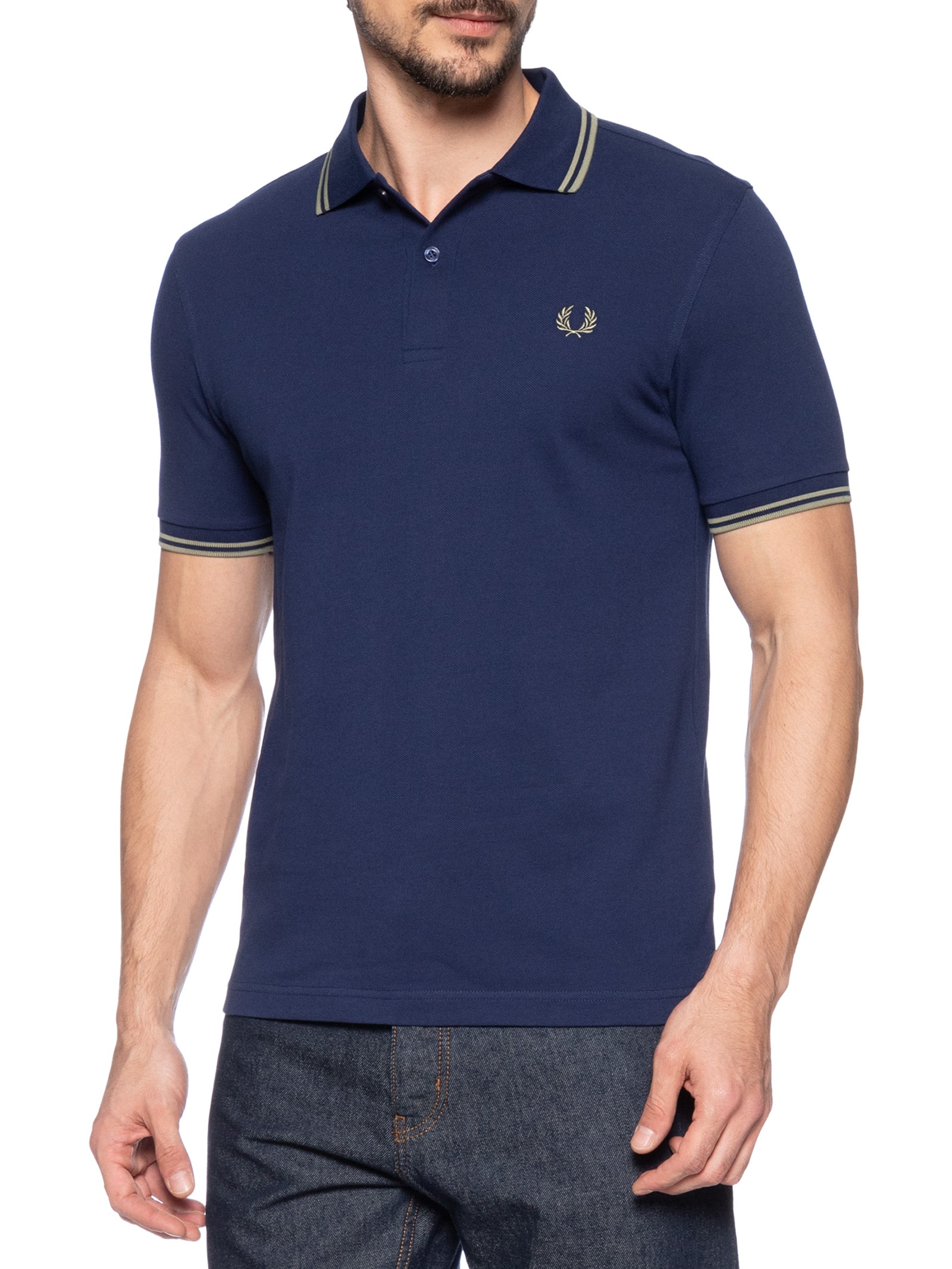 【FRED PERRY】Ls Twin Tipped Polo Shirt Fred Perry LS Twin Tipped Polo Shirt Men | Plutosport