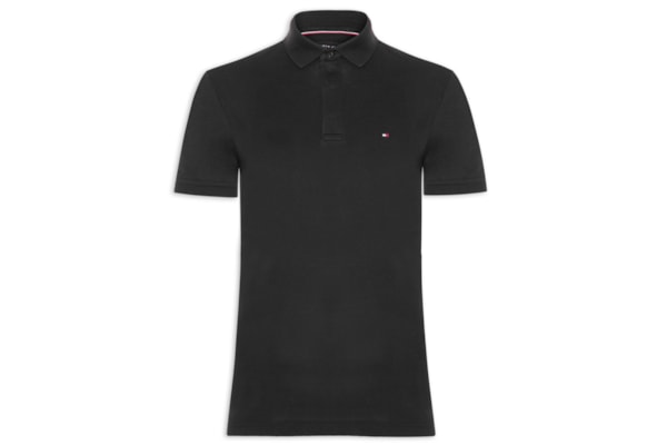 Polo Masculina Vista Coberta Regular Fit - Preto
