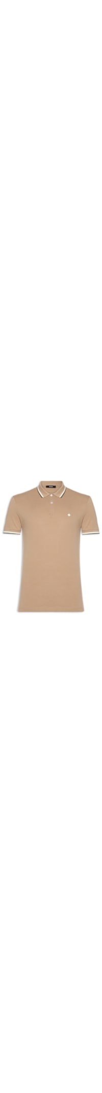 Polo Masculina Vivo - Bege
