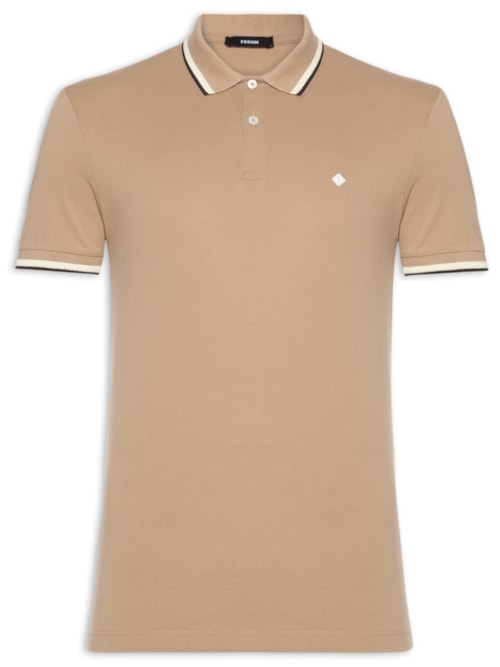 Polo Masculina Vivo – Bege