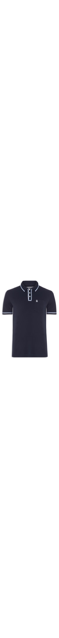 Polo Masculina Vivos - Azul