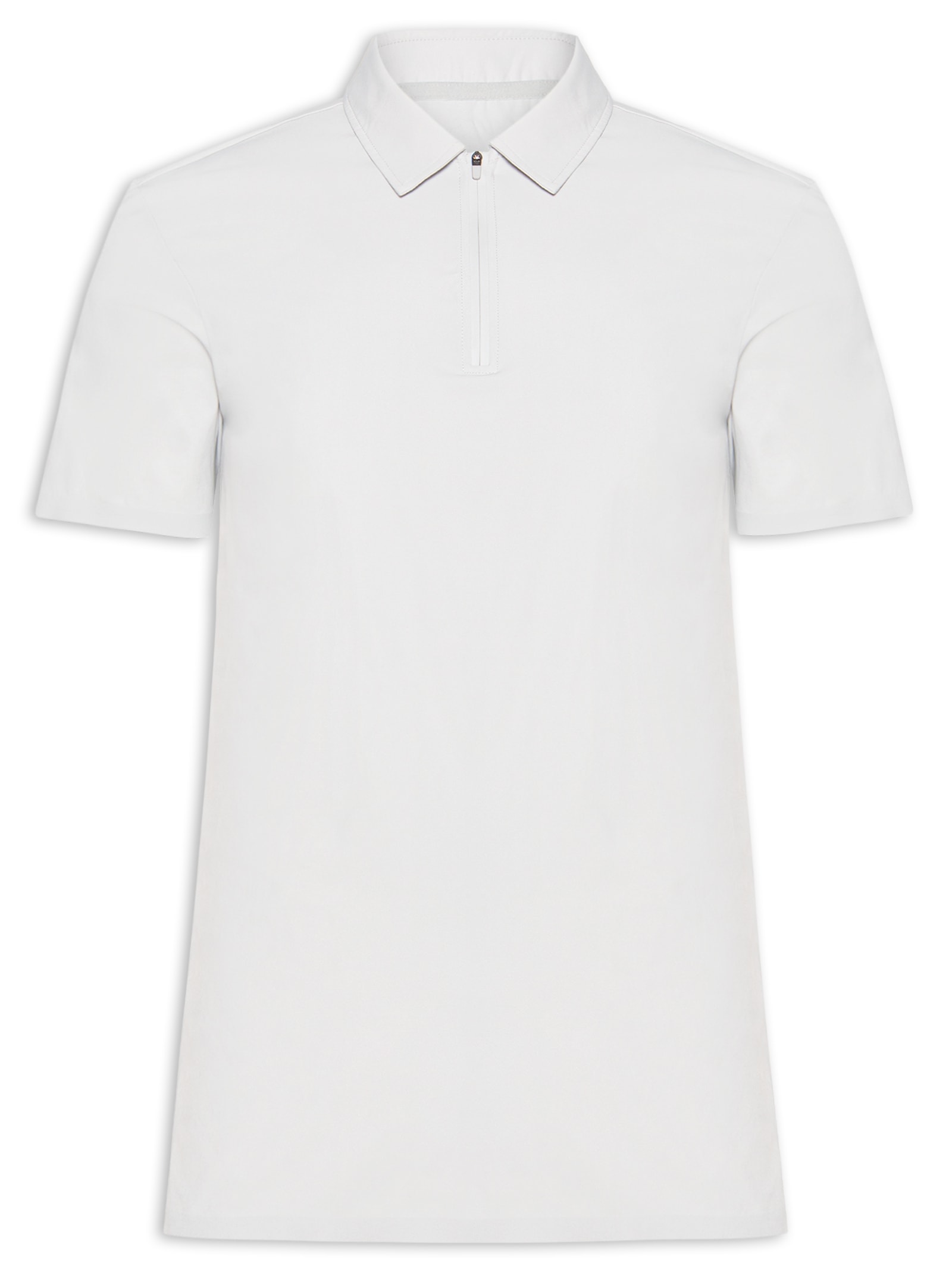 Polo Masculina Zip Comfy Men Cinza Live!