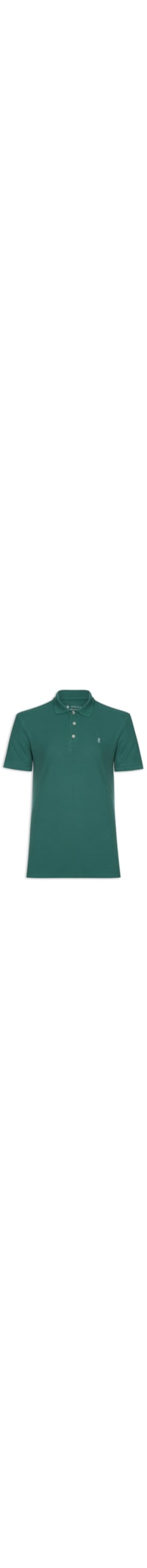 Polo Masculino Básica Em Piquet - Verde
