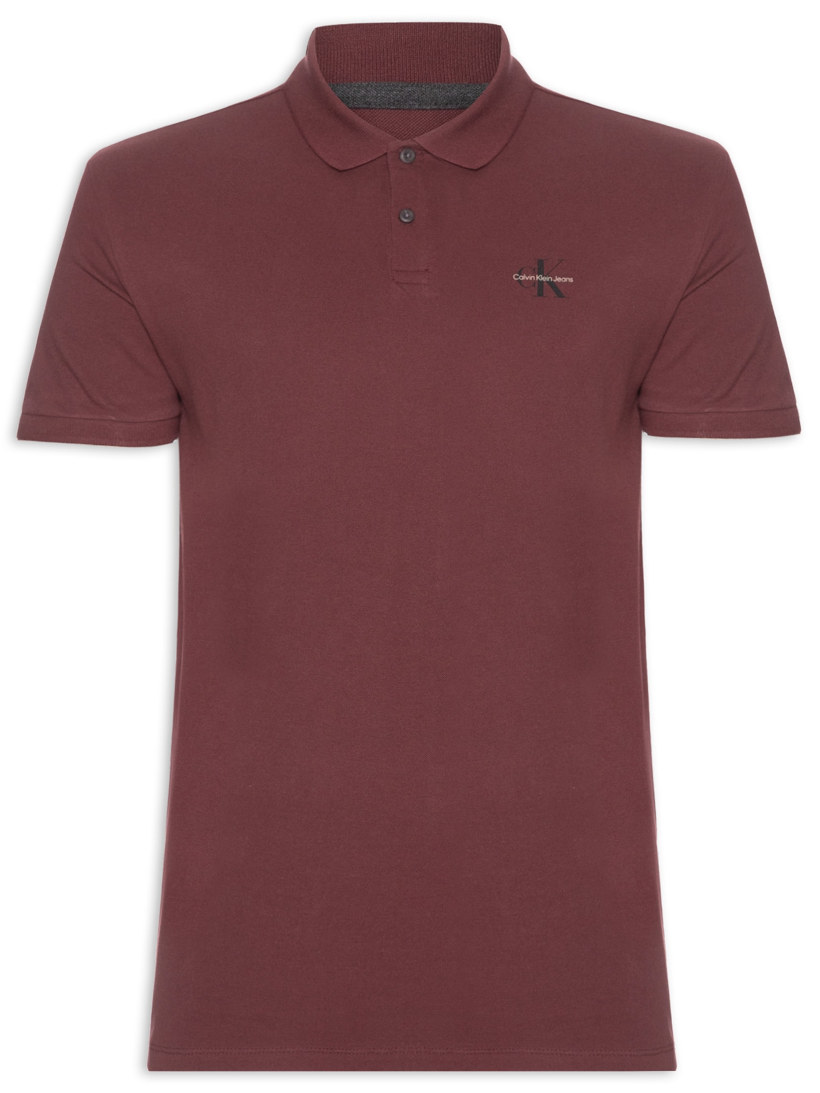 Polo Masculino Logo Re Issue Peit – Vermelho Calvin Klein Jeans