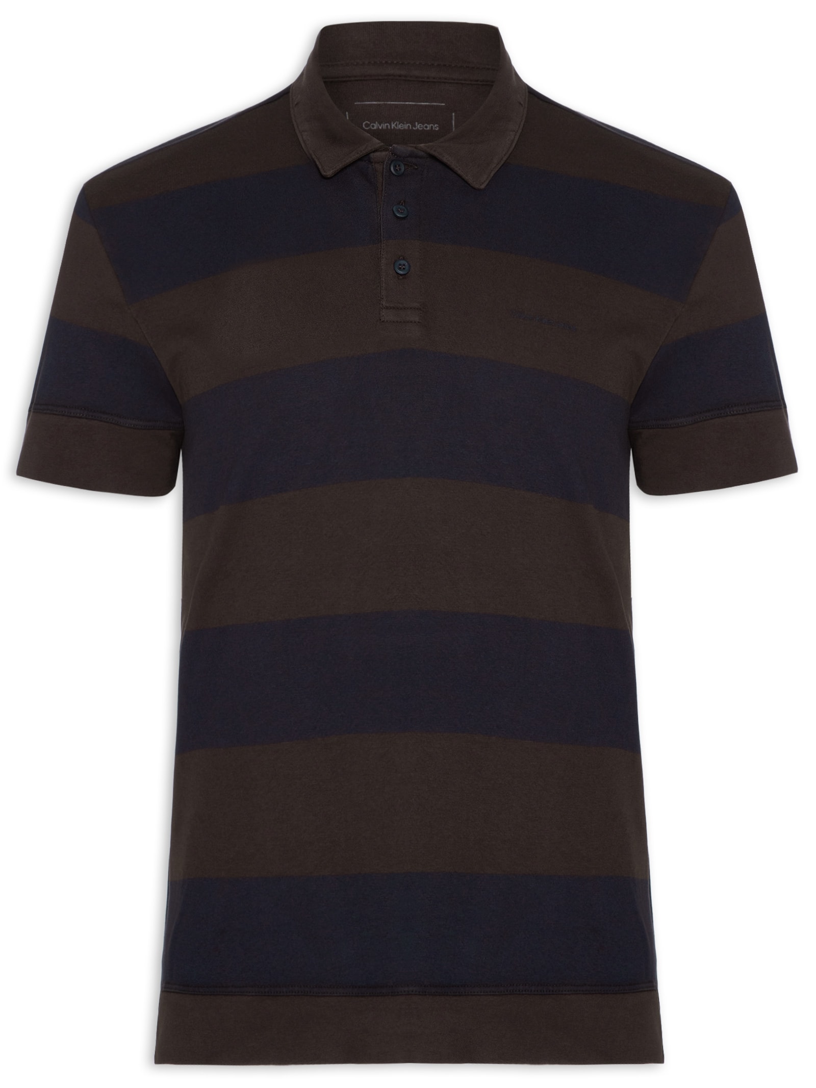 Polo Masculino Rugby Listrada – Marrom Calvin Klein Jeans