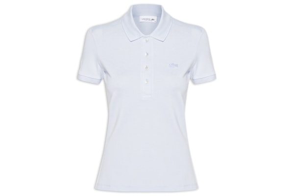 Polo Mini-Piqué Stretch Slim Fit L.12.D - Azul