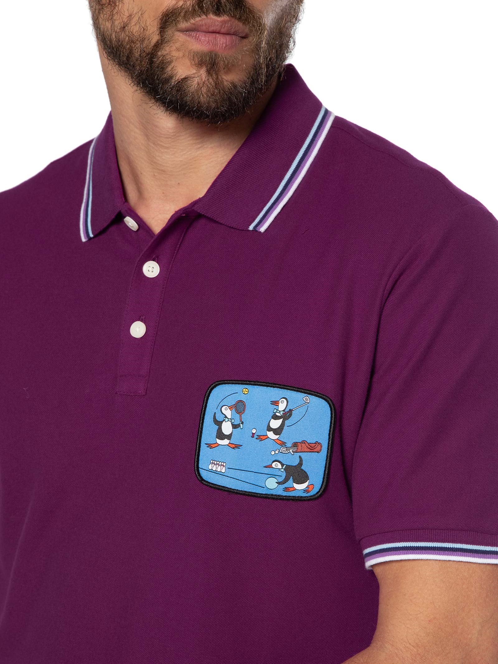 トップス bonny online polo swag archive Alexander Polo Shirt - Surf – Stuarts London