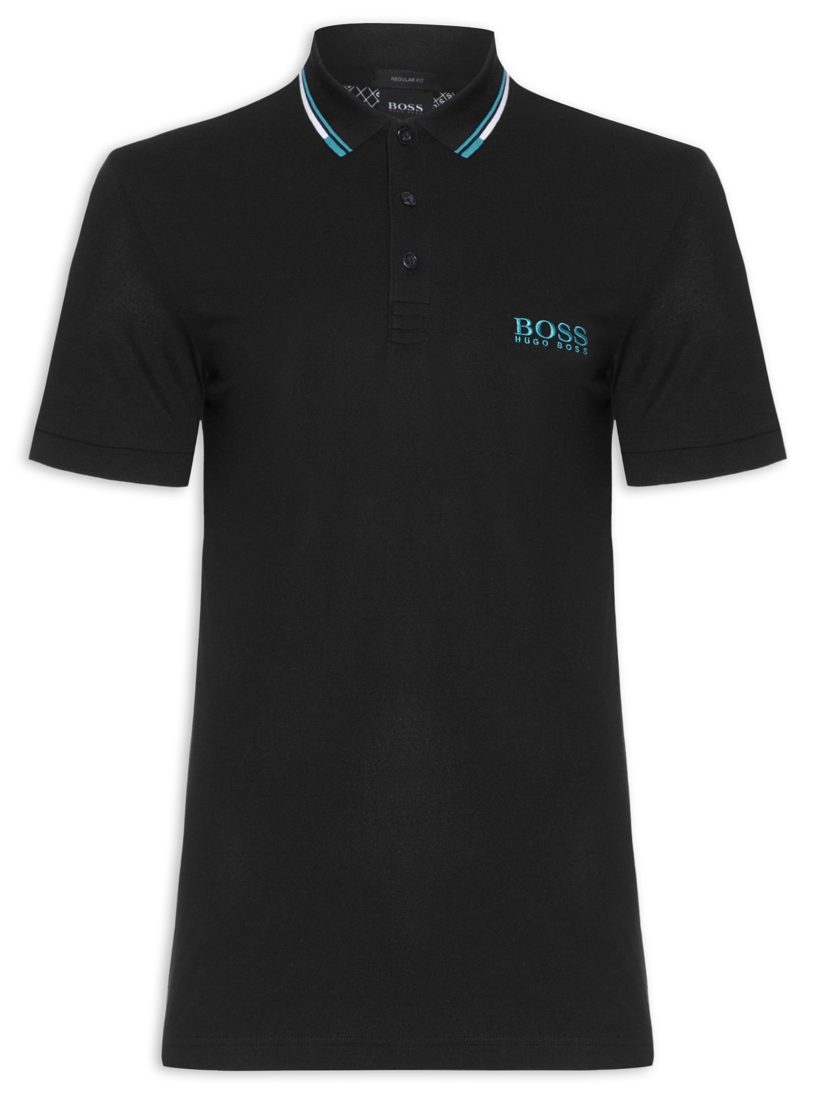 Pólo Paddy Pro 10226584 01 Preto Boss