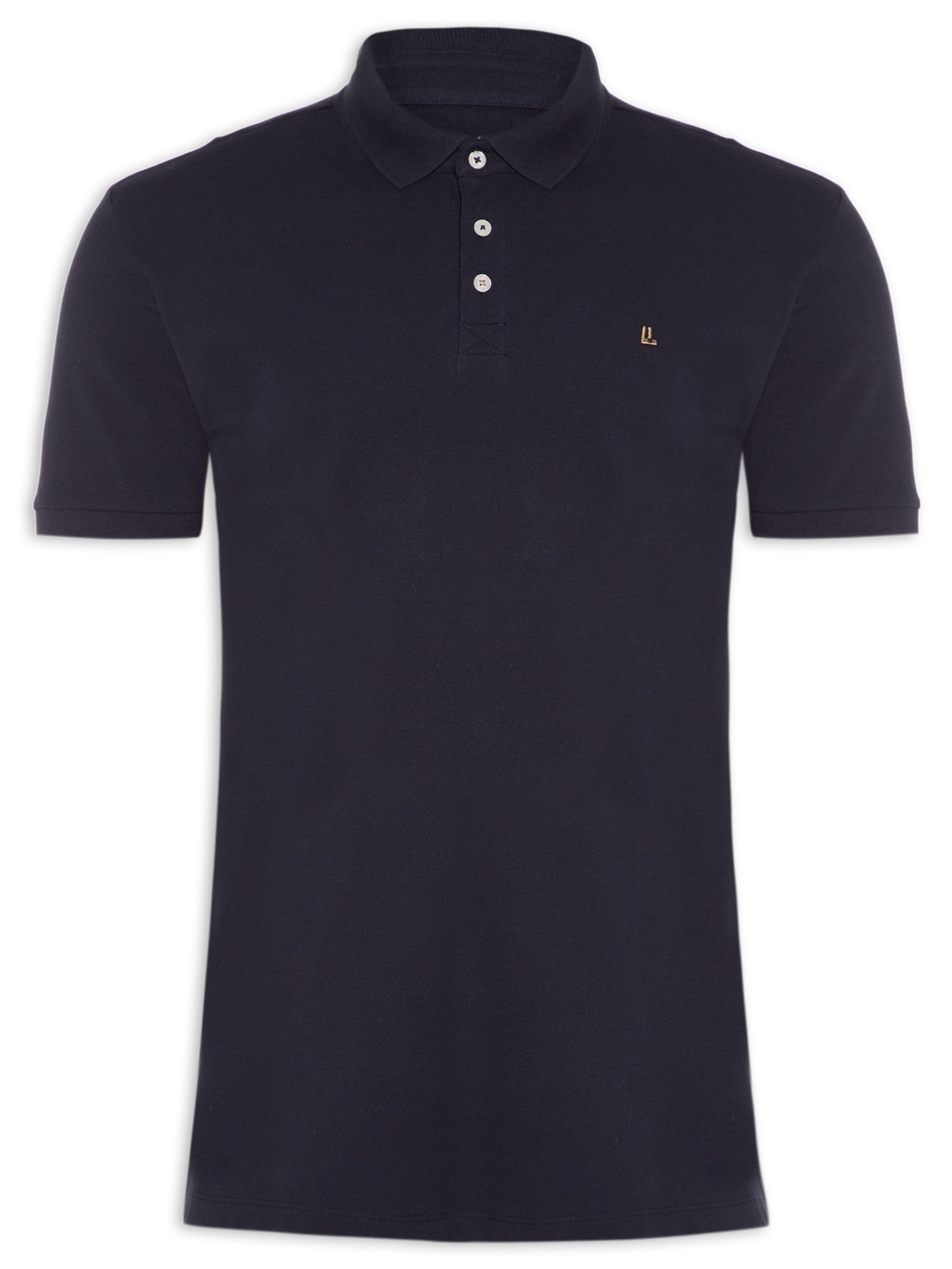 Polo Piquet Pima Continua Azul Foxton