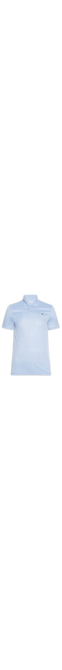Polo Slim Fit Jacquard Jersey - Azul